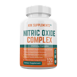 Nitric Oxide Complex 3500mg per serving L-Arginine HCL AAKG AKG Alpha KetoGlutarate Citrulline Malate 120 Capsules KRK Supplements