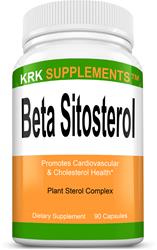 Beta Sitosterol 800mg per serving 90 Capsules KRK Supplements