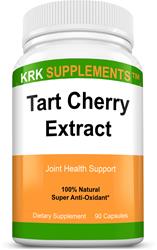 Tart Cherry Extract 900mg per serving 90 capsules KRK Supplements