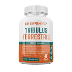 Tribulus Terrestris 1000mg per serving 90 Capsules KRK Supplements